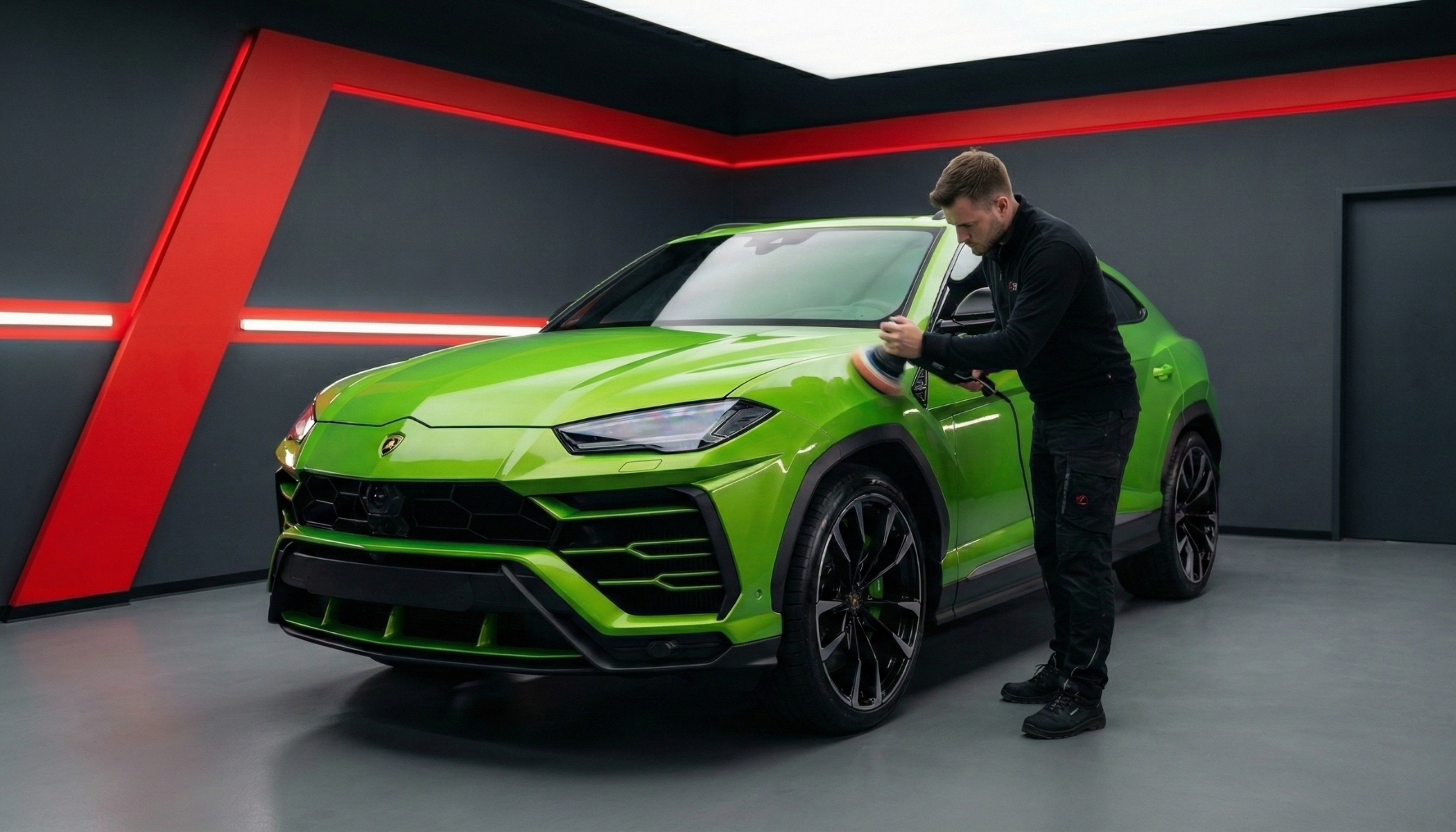 Lackpolitur Transformation